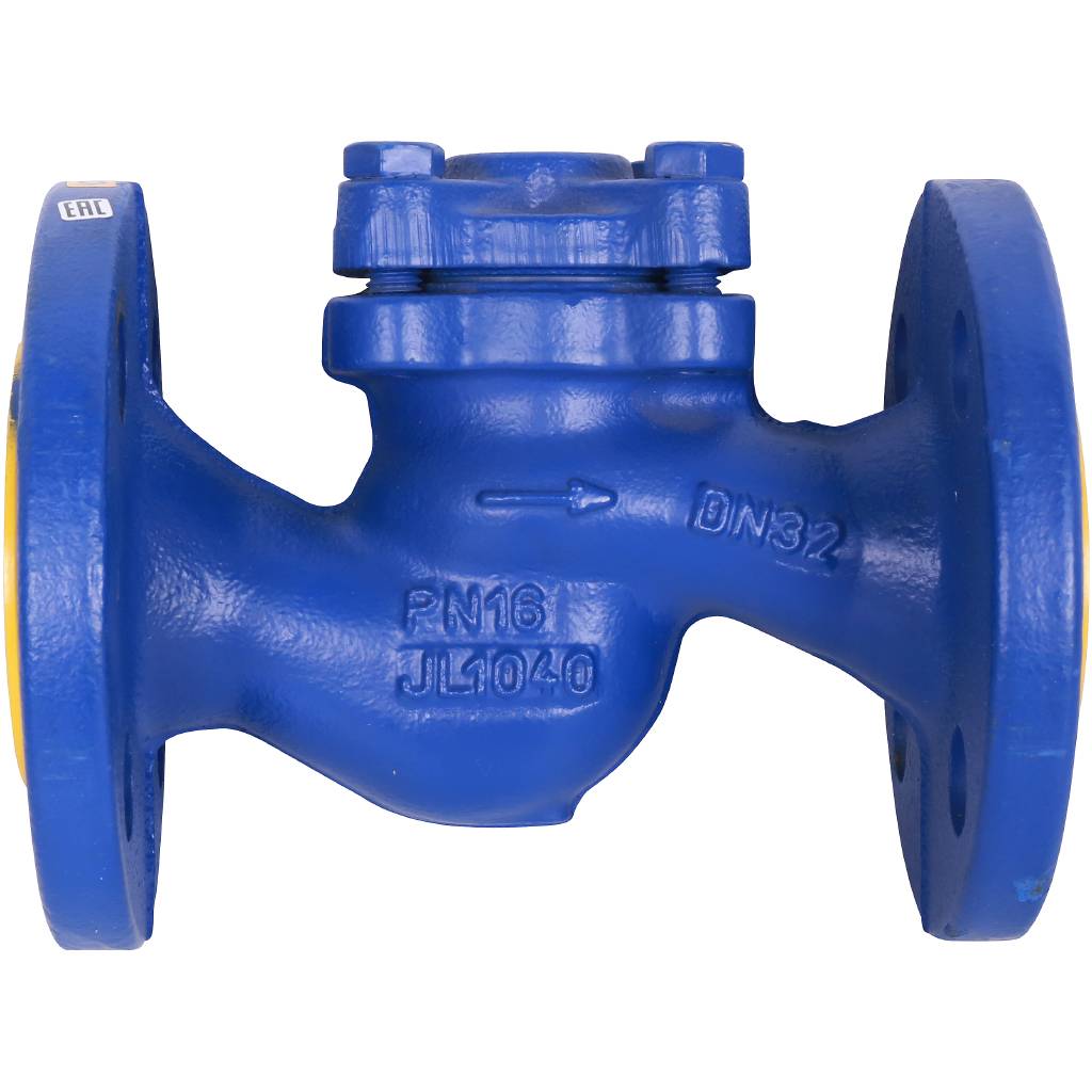 Клапан обратный подъемный ZETKAMA 287A Ду32 Ру16 фланцевый из чугуна, 287A032C31