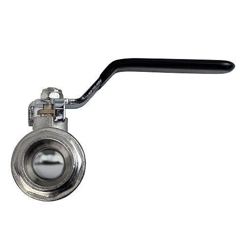 Кран шаровой ГОСТ ручка рычаг, латунь, внутренняя/наружная резьба  3/4,PN40 никель, RTP