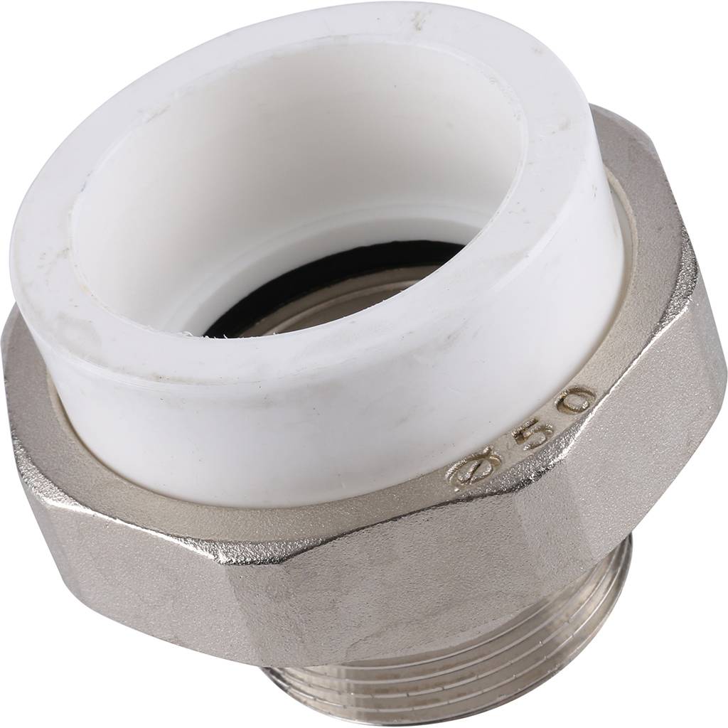 Муфта разъемная Kalde с наружной резьбой 50х1 1/2, 3252-tum-501b00