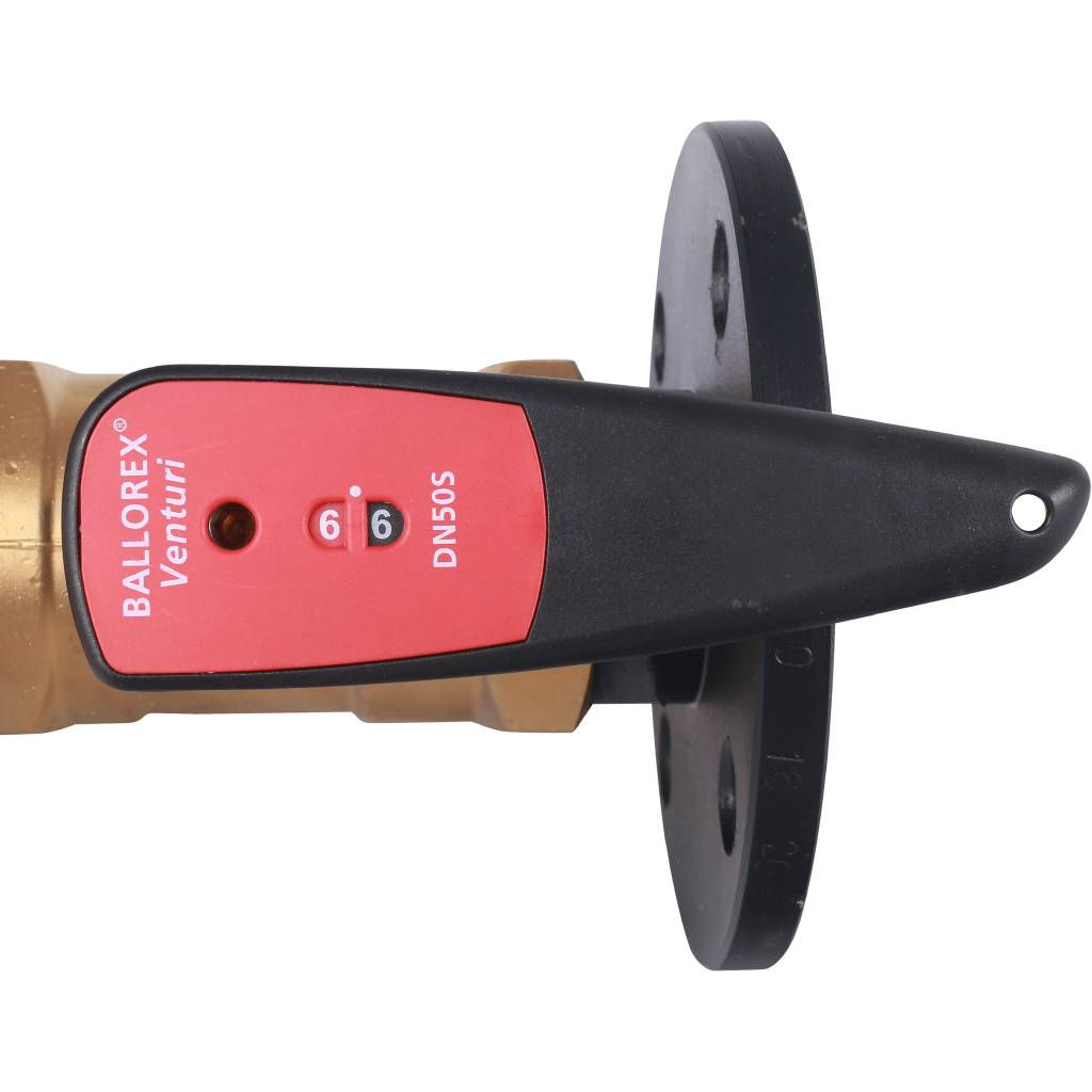 Клапан балансировочный БРОЕН Venturi DRV DN 050 PN 16 ручной фланцевый, 56259