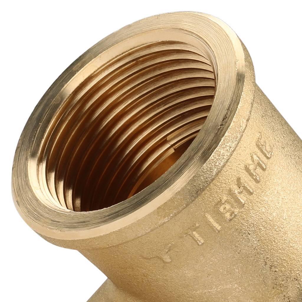 Угольник TIEMME НВ 1х1 для стальных труб резьбовой, 1500011