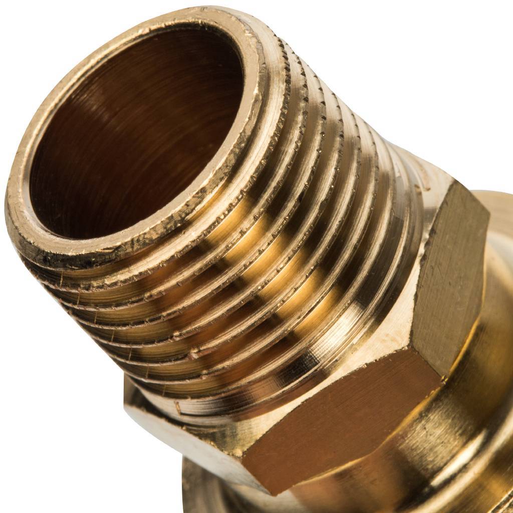 Переходник STOUT с наружной резьбой 25xR 1/2 для труб из сшитого полиэтилена аксиальный, SFA-0001-002512