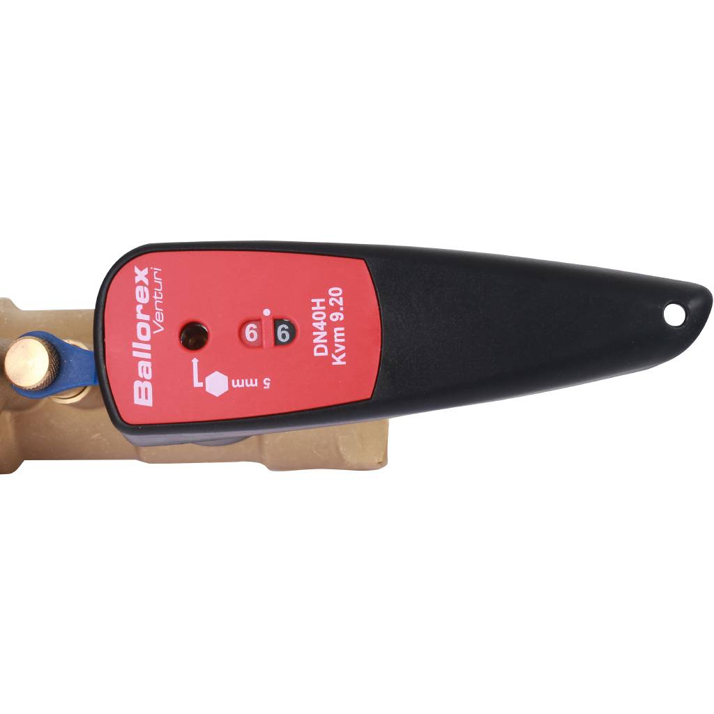 Клапан балансировочный БРОЕН Venturi FODRV DN 040 PN 25 ручной повышенной пропускной способности с дренажем, 588214