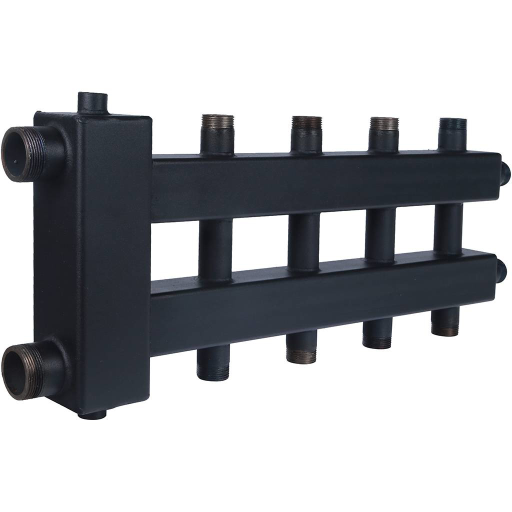 Коллектор (дублер компакт) ROMMER с гидроразделителем на 2+2+1 контура RDG-0018-024025