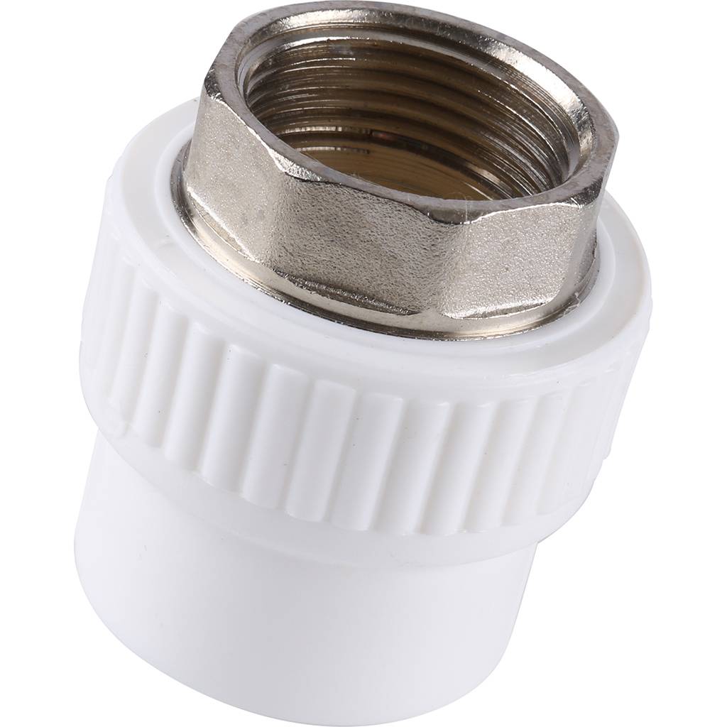 Муфта комбинированная Kalde под шестигранник (внутр. резьба, 32x1 ) для полипропиленовых труб под сварку, 3222-nfo-321006