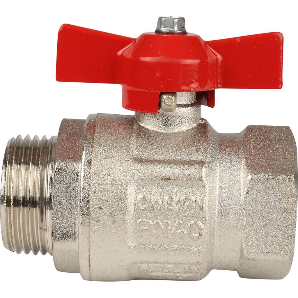 Кран шаровой Itap VIENNA 119 1 муфта/резьба стандартный проход (бабочка), 39370