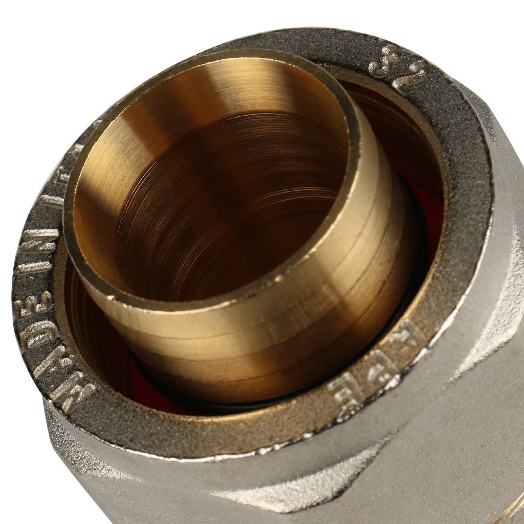 Переходник STOUT с внутренней резьбой 1 х32 для металлопластиковых труб винтовой, SFS-0002-000132