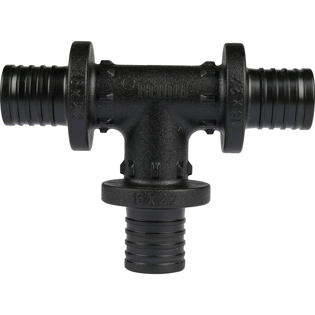 Тройник РЕХАУ RAUTITAN равнопроходной 16-16-16 PX