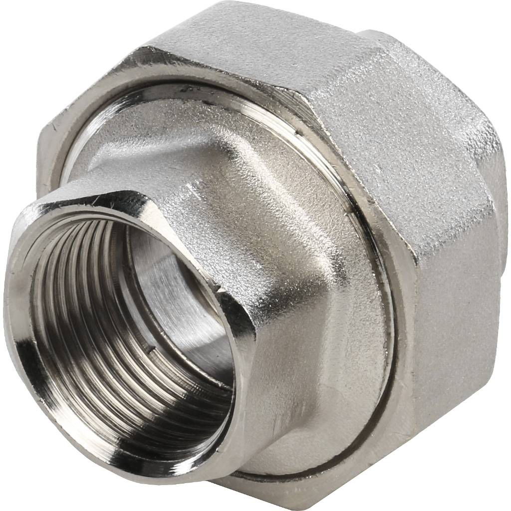 Разъемное соединение STOUT американка ВВ никелированное 3/4, SFT-0034-000034