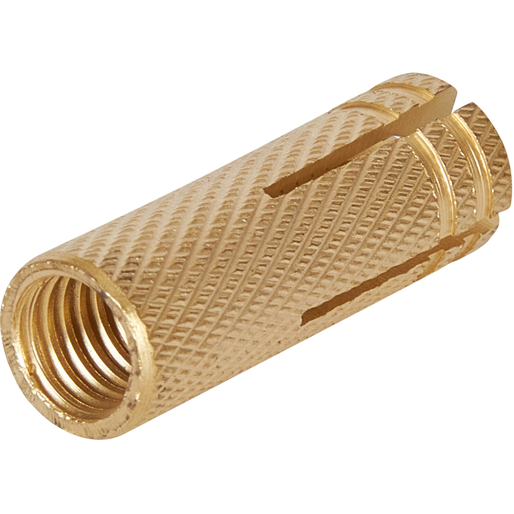 Забивной анкер латунный STOUT 8X10X30