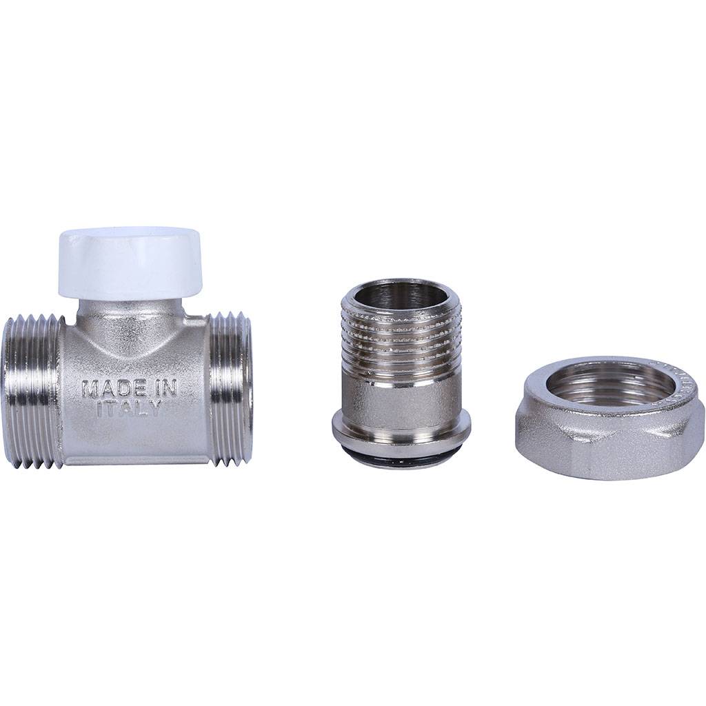 Клапан запорно-балансировочный прямой STOUT SVL 1/2 х 3/4 ЕК, SVL-1196-000015