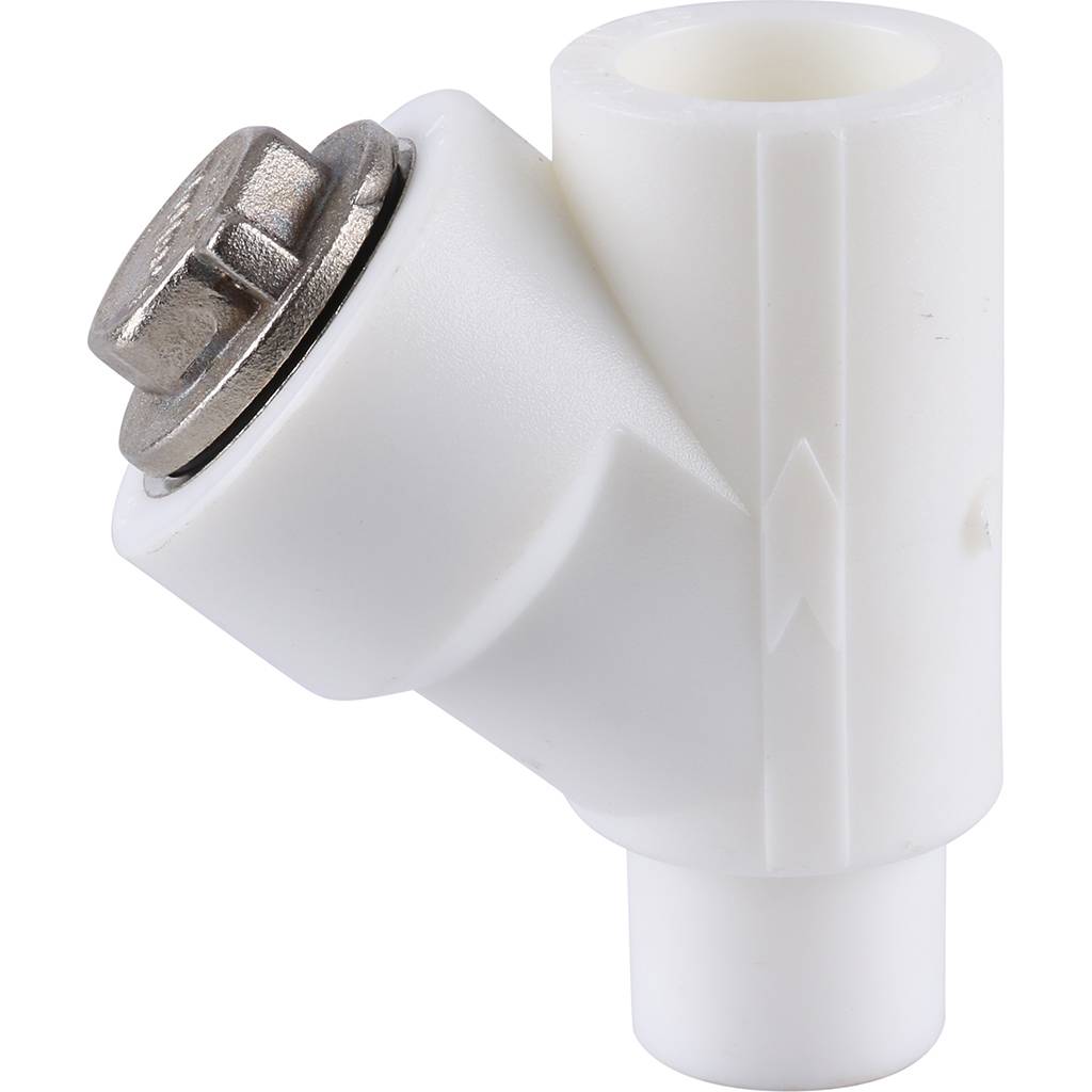Герметичный фильтр Kalde 20 (ВН-НР) (соединение муфта-муфта) для полипропиленовых труб под сварку (цвет белый), 3222-fls-200000