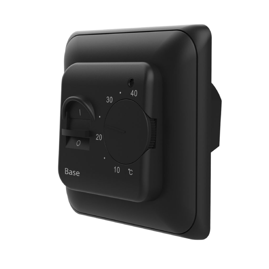 Терморегулятор Ридан Base черный, 21RT0112R