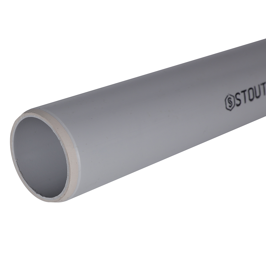 Труба канализационная бесшумная STOUT 58х1000 мм, SKB-0001-058100