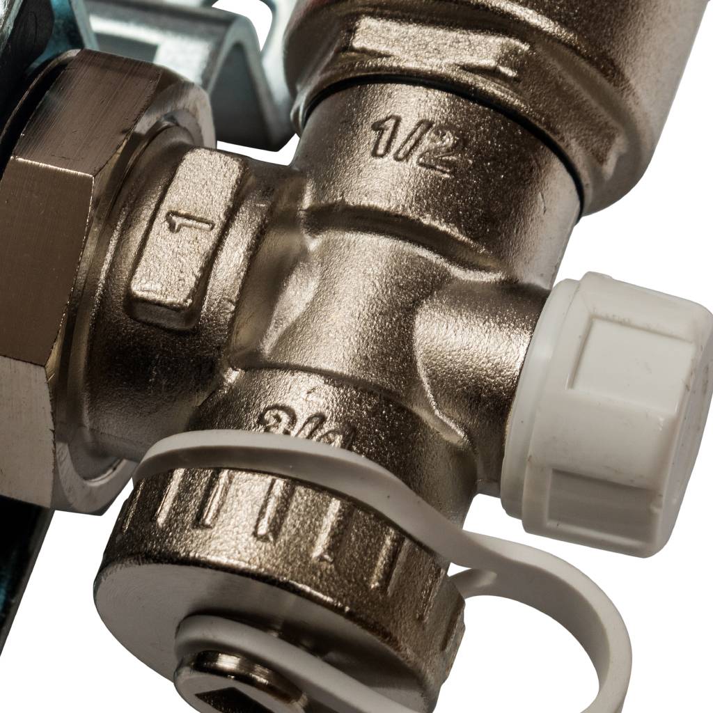 Коллектор из нержавеющей стали в сборе с расходомерами STOUT 8 выходов, SMS 0907 000008