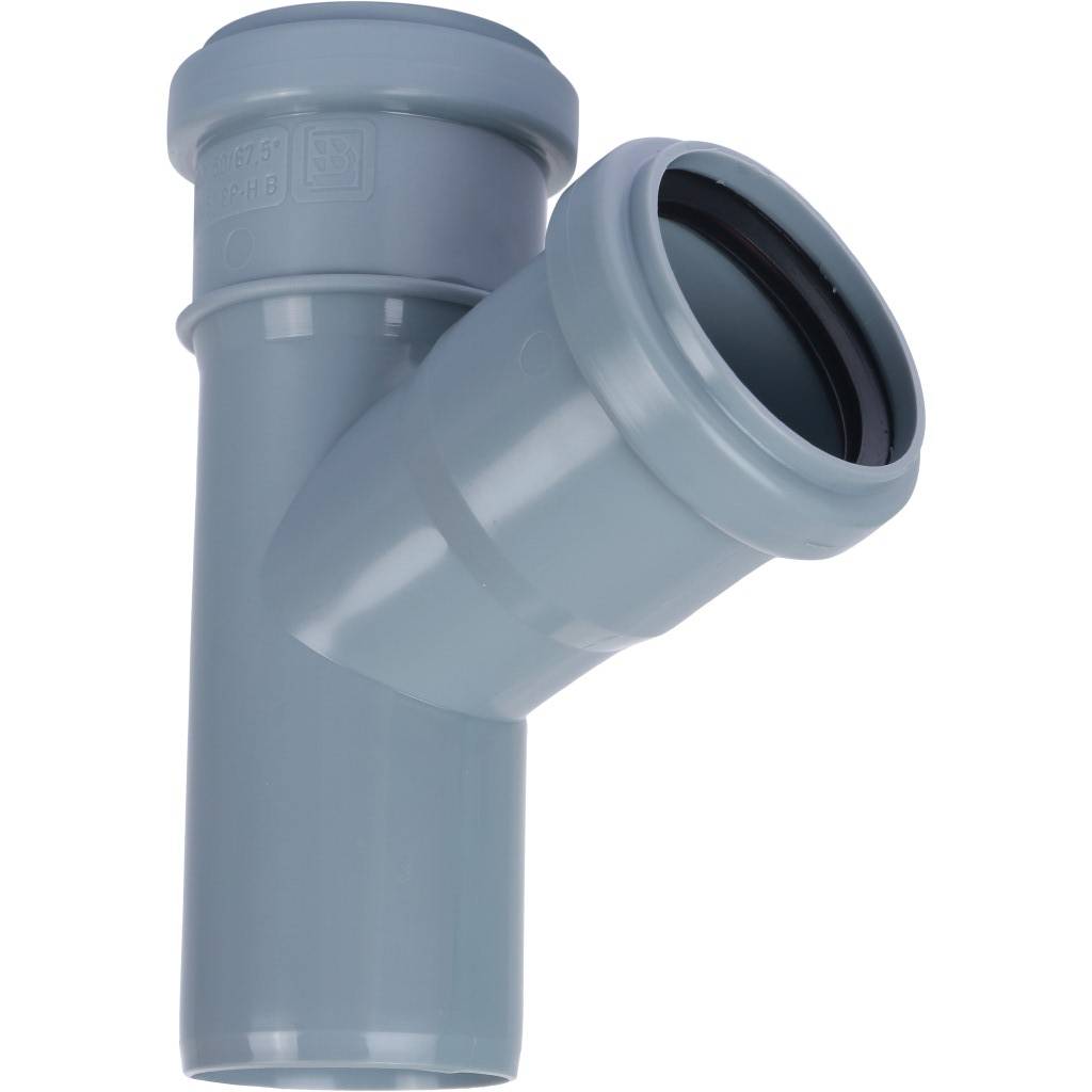 Тройник Sinikon D50x50x67°, 508015CR