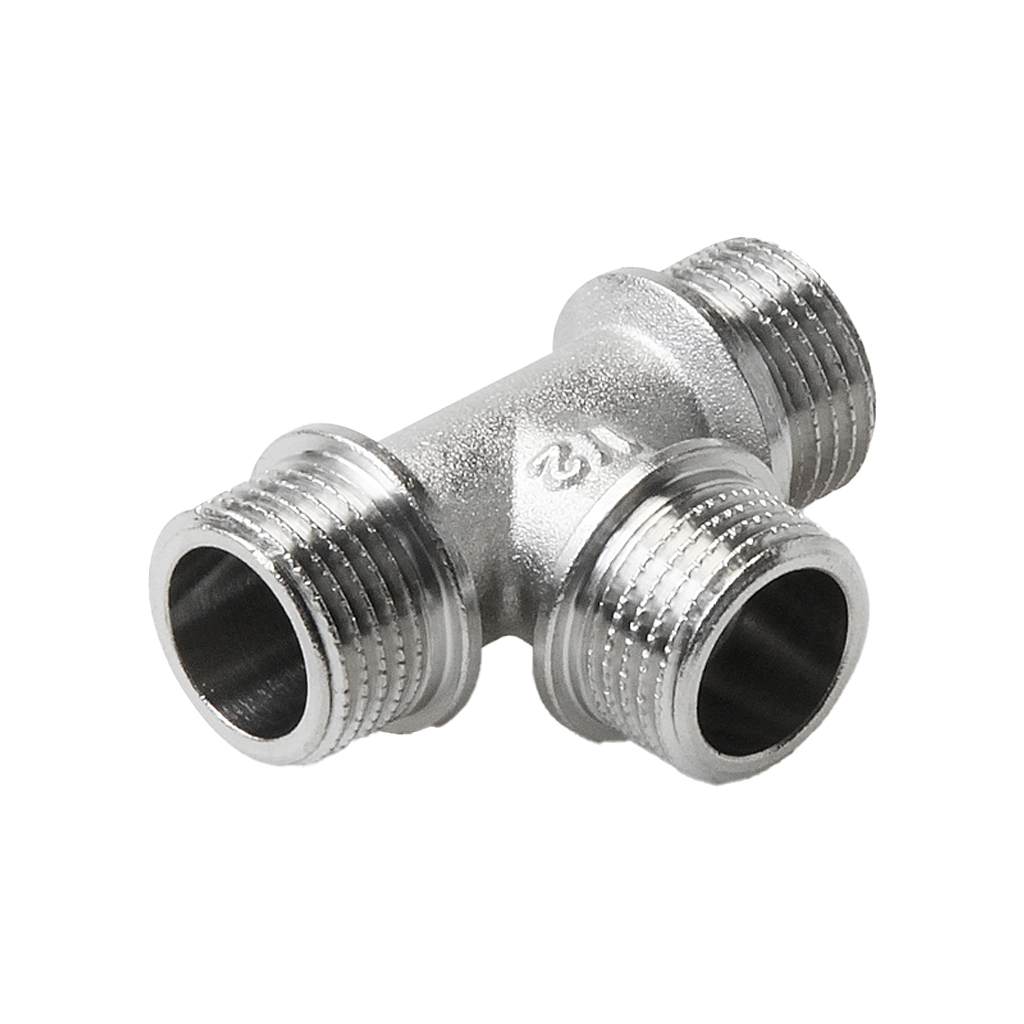 Тройник Pro Aqua D 3/4 латунный резьбовой, Н, 03-m20-m20-m20x