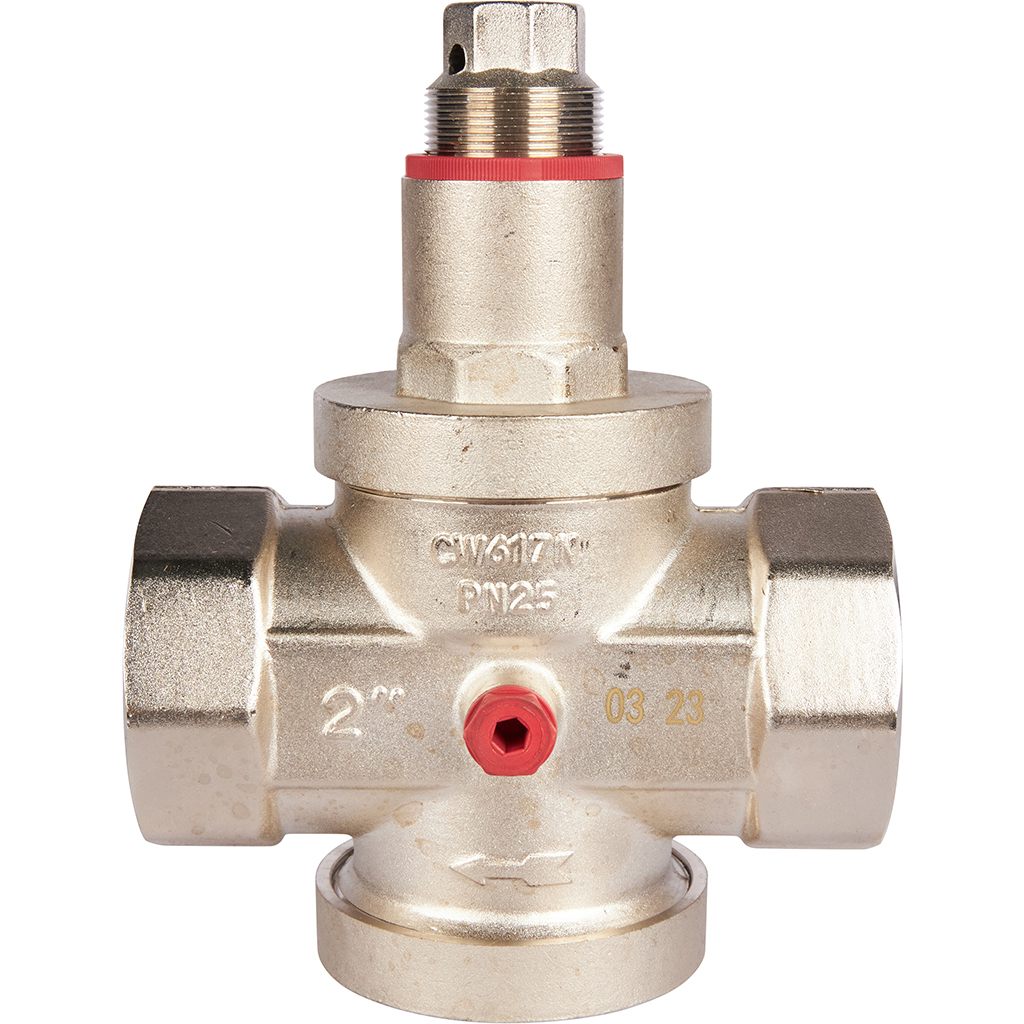 Редуктор давления ROMMER PN25 вн/вн 2  с выходом под манометр