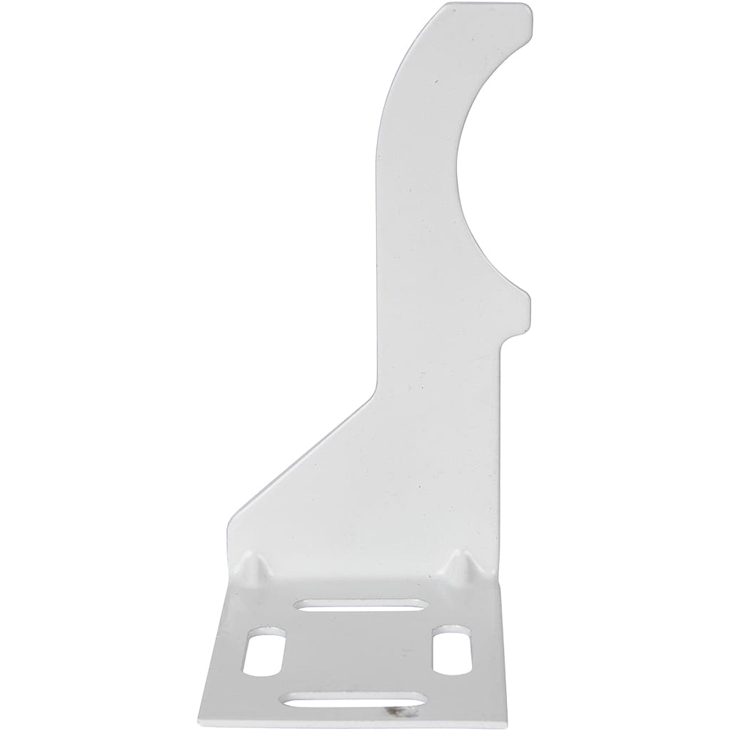 Кронштейн угловой Global белый (левый), 128326L