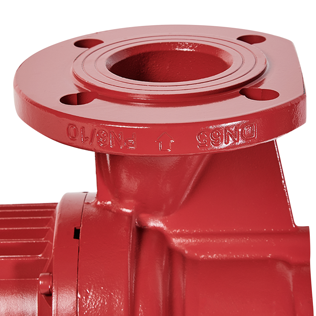 Насос циркуляционный фланцевый трехскоростной ROMMER 65-140F 380V