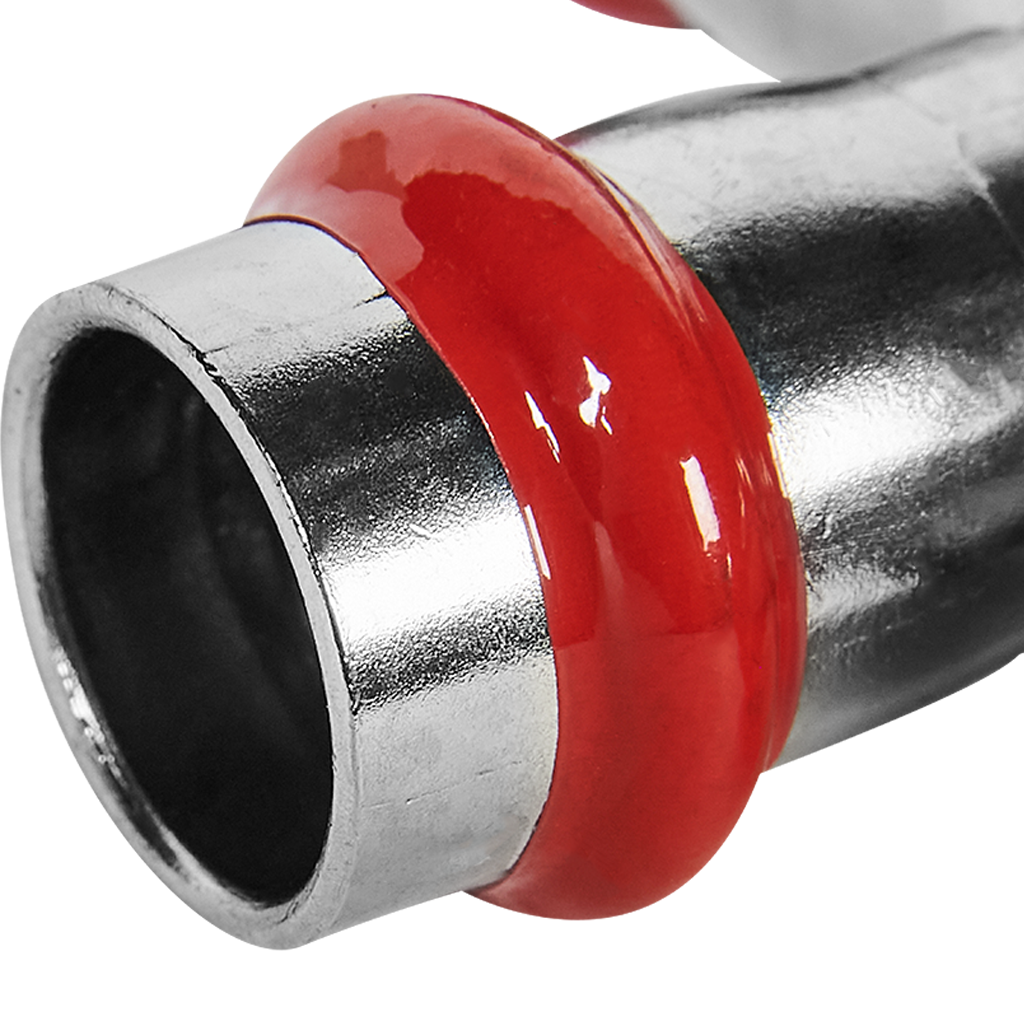 Тройник переходной ROMMER 22х15х22 из нержавеющей стали прессовой