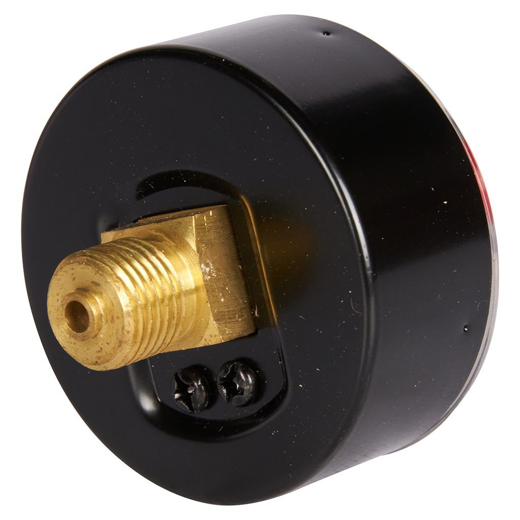 Манометр аксиальный ROMMER с указателем предела. Корпус Dn 50 мм 1/4 , 0...4 бар, кл.2.5