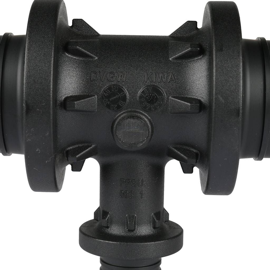 Тройник РЕХАУ RAUTITAN с уменьшенным боковым проходом 40-20-40 PX