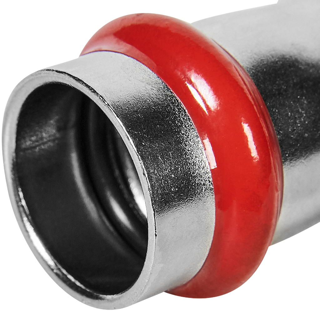 Муфта ROMMER переходная, 22х18, из нержавеющей стали прессовой