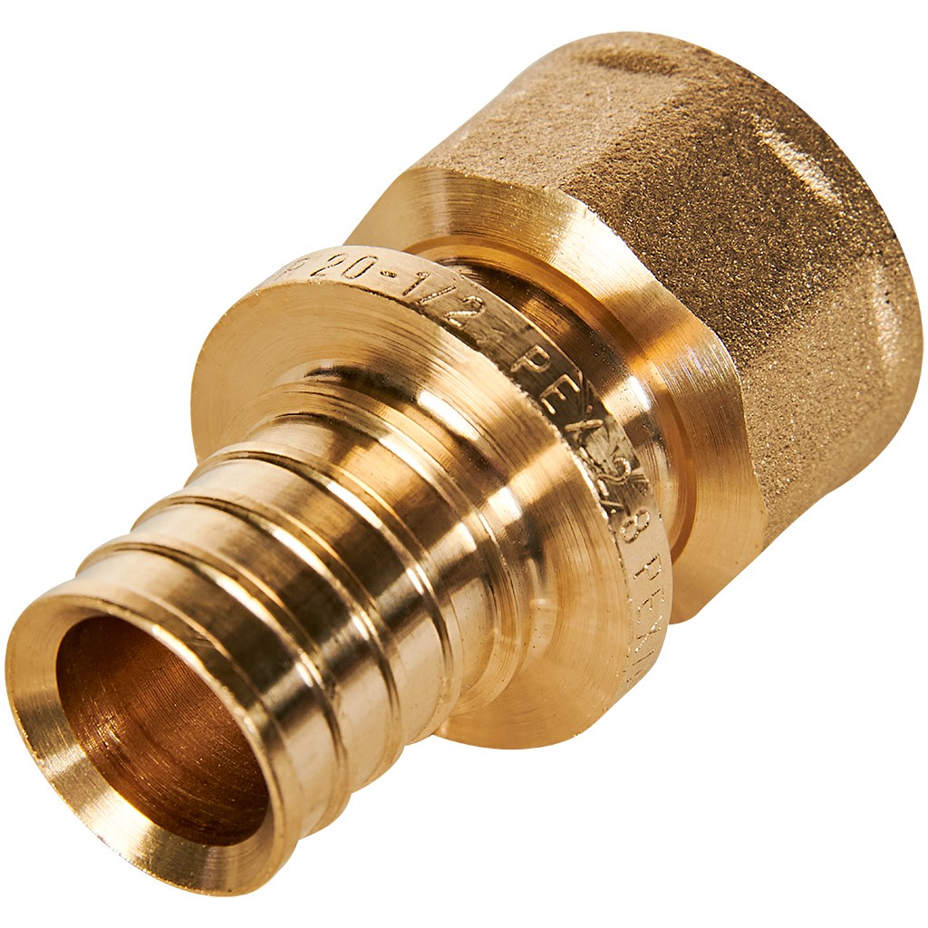 Переходник с внутренней резьбой ROMMER 20xG 1/2 для труб из сшитого полиэтилена аксиальный