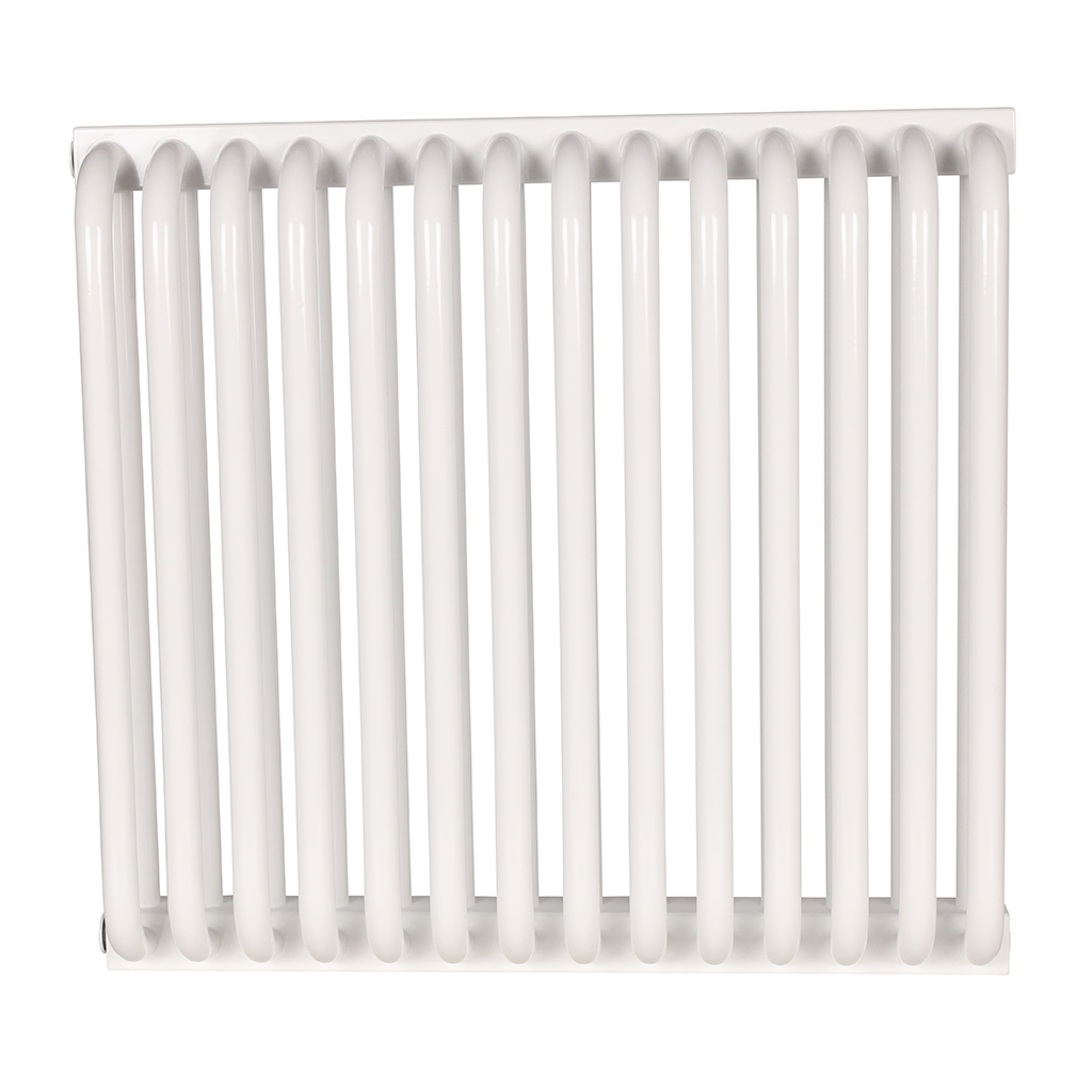 2-х трубчатый стальной радиатор ROMMER RST 2050/14 секций боковое подключение RAL9016, RST-205014-010