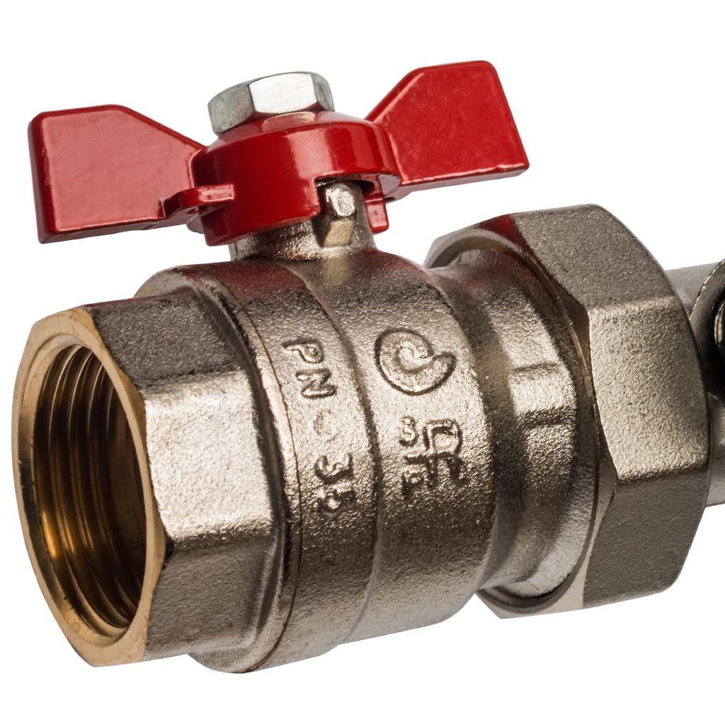 Распределительный коллектор из латуни без расходомеров STOUT 7 выходов, SMB 0468 000007