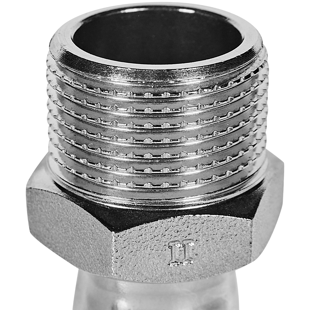 Переходник-НР ROMMER 18х3/4 из нержавеющей стали прессовой