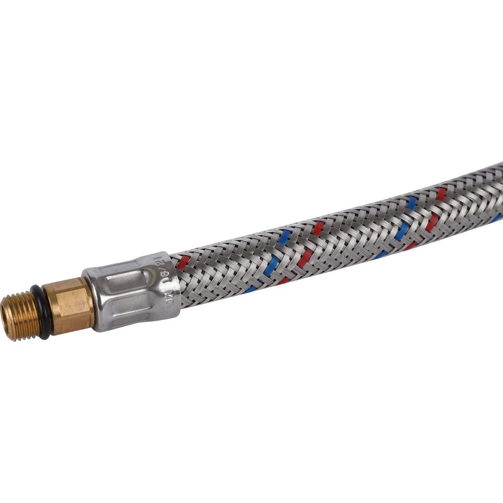 Гибкая подводка для воды STOUT M 10 (18мм) х ВР 1/2, длина 1000 мм, SHF-0029-181015