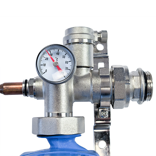 Насосно-смесительный узел для коллектора (без насоса) 1х1 1/2, RTP