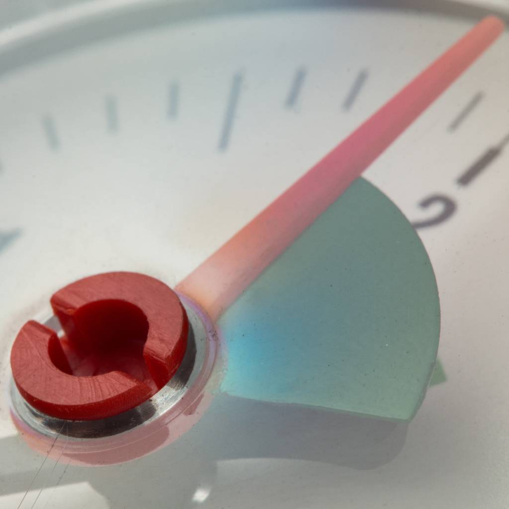 Манометр радиальный WATTS 80мм 1/2 давление 4 бар