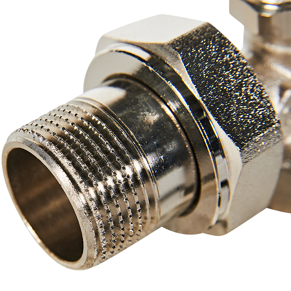 Клапан запорно-балансировочный ROMMER RVL-0002-100020 угловой 3/4, RVL-0002-100020