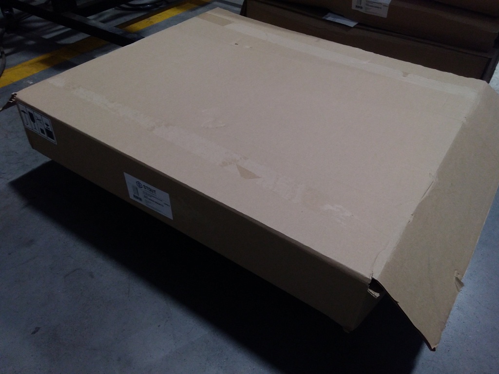 Уцененный товар (деформация корпуса  (БОЙ СКЛАДА)): Шкаф распределительный встроенный STOUT 8-10 выходов (ШРВ-3) 670х125х746