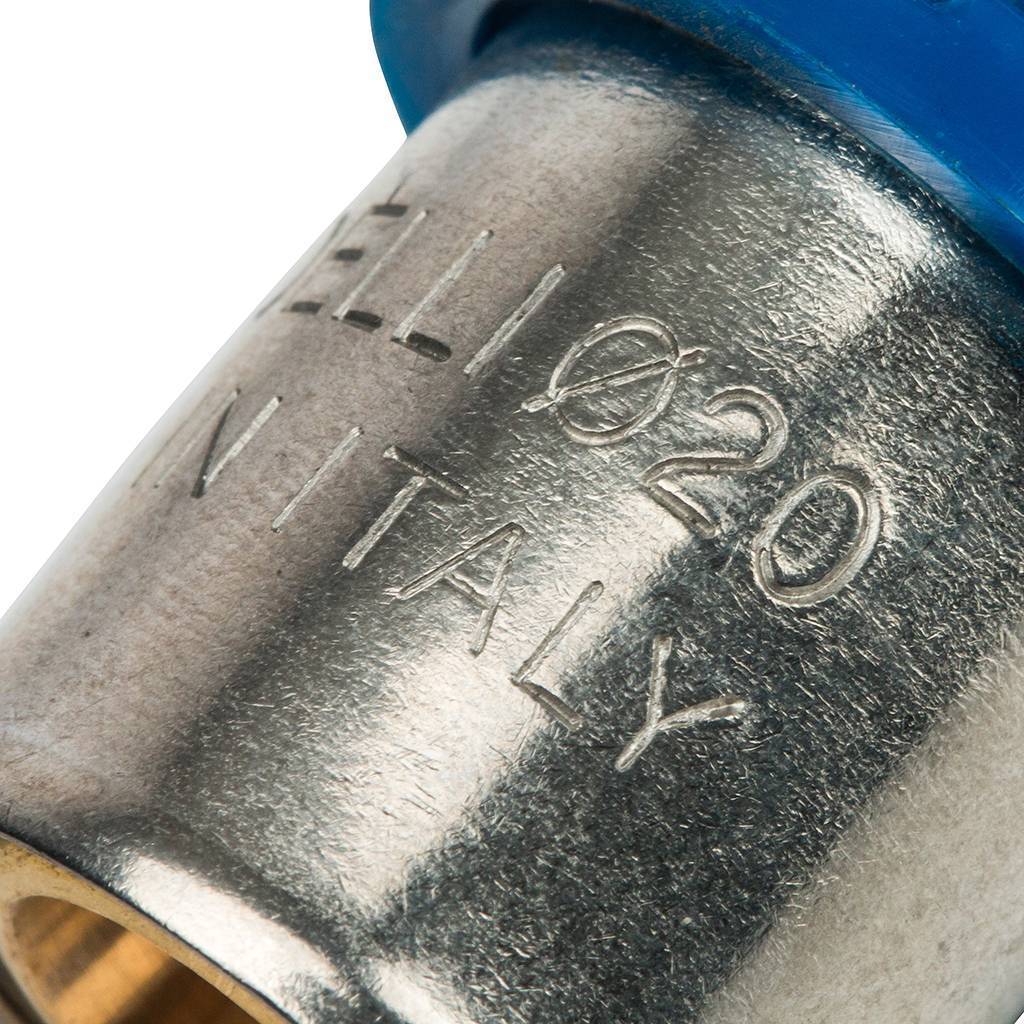 Переходник Prandelli Multyrama с накидной гайкой 20 х 2,0 х 3/4 профиль H, TH, U, 509.15.52.0