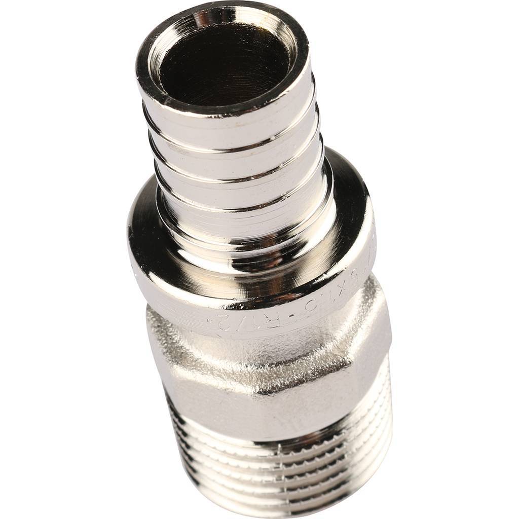 Переходник РЕХАУ RAUTITAN с наруж. резьбой 17-R 1/2, 12588171002