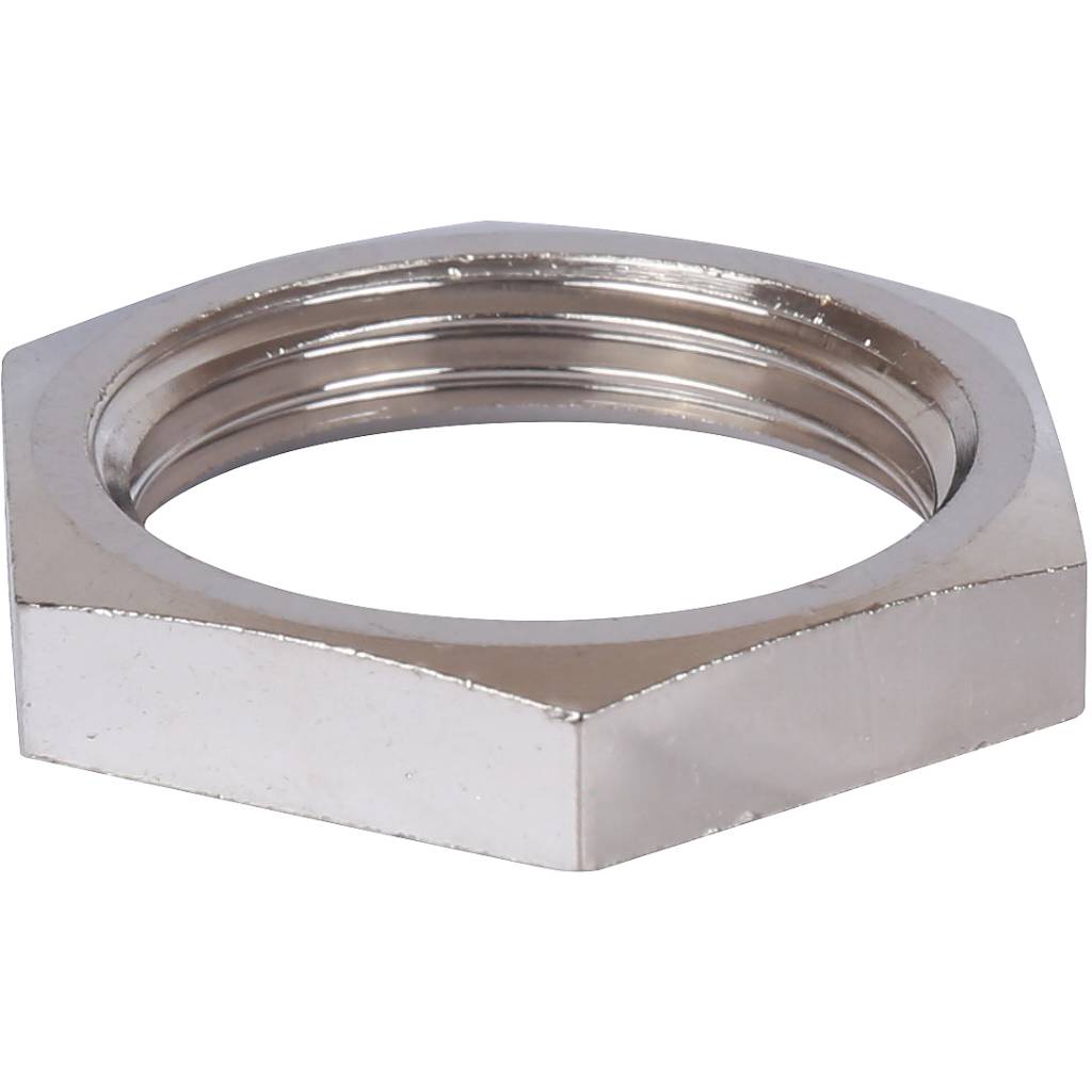 Контргайка STOUT никелированная 3/4, SFT-0060-000034