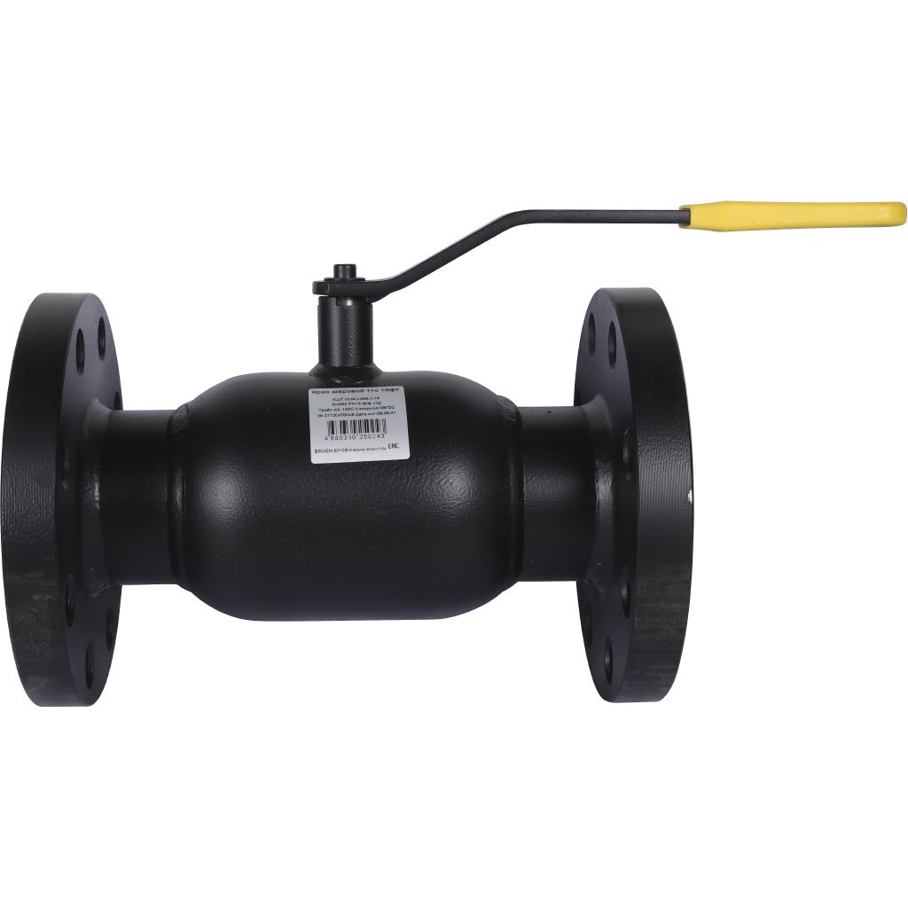 Кран шаровой стальной БРОЕН 11с10фт ф/ф DN 065 PN 16 для теплоснабжения, 9459444