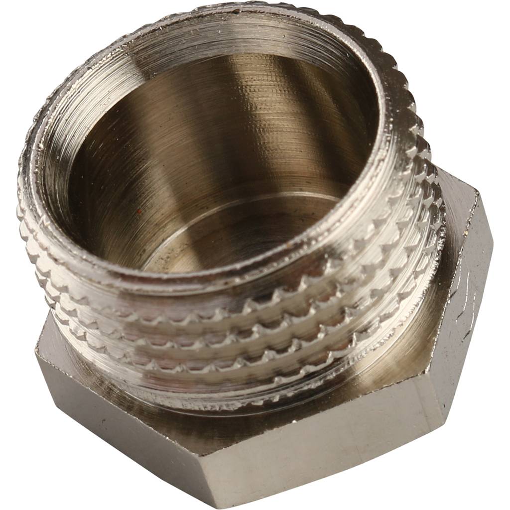 Заглушка TIEMME НР никелированная 1/2 для стальных труб резьбовой, 1500172