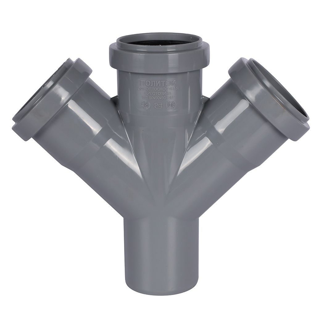 Крестовина Политэк одноплоскостная 50*50*50/45, 135545