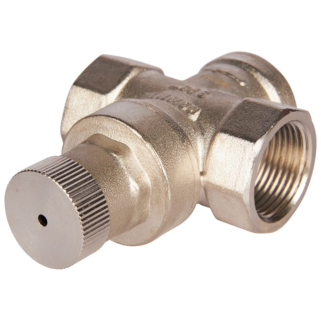 Редуктор давления ROMMER PN16 вн/вн 3/4  без подключения манометра, RVS-0009-000020