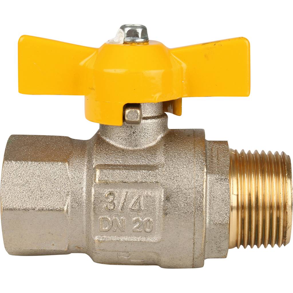 Кран шаровый Itap LONDON 069 3/4 HP-BP полнопроходной, ручка-бабочка, 26081