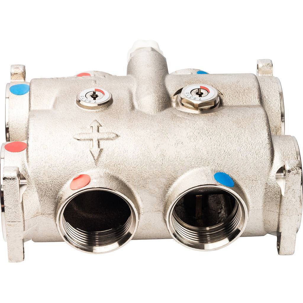 Модульный коллектор LUXOR с соединениями для групп G1 1/4 (CD 1210 1 1/2 x 1 1/4)