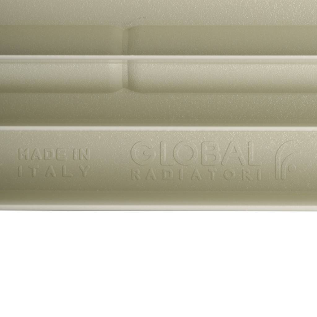 Радиатор биметаллический Global STYLE EXTRA 350 14 секций боковое подключение (белый RAL 9010)