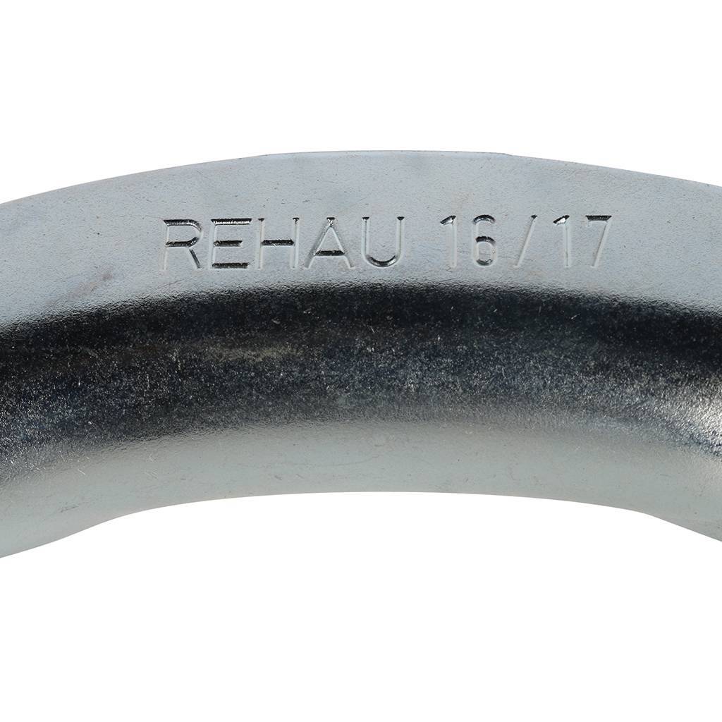 РЕХАУ RAUTITAN Фитинги Фиксатор поворота трубы 16/17/90°, без колец (оцинк. сталь)