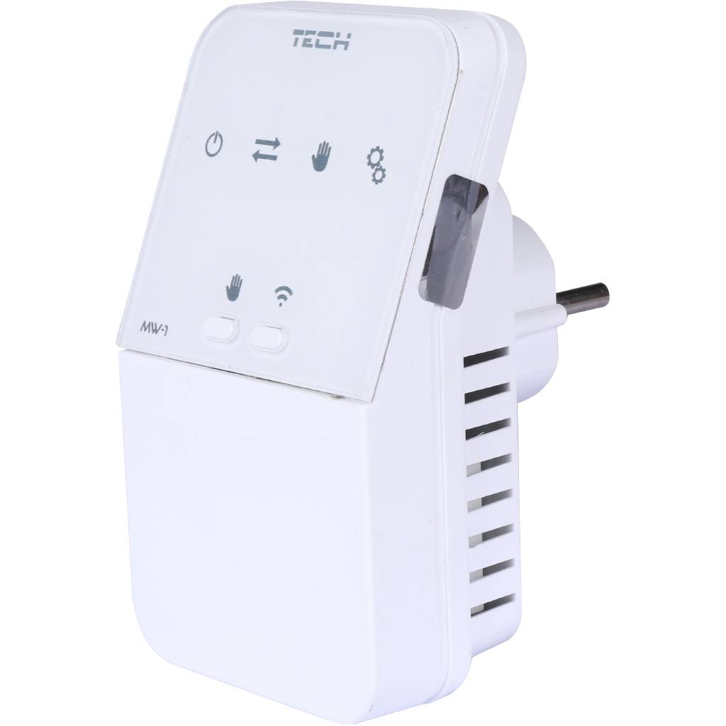 Комнатный регулятор беспроводной (белый) TECH, ST-295v2 b