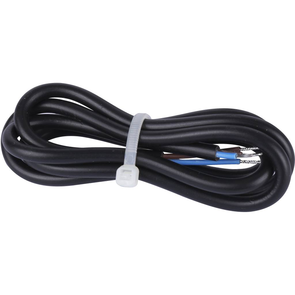 Комнатный двухпозиционный  регулятор цветной (стекло 2мм) черный TECH, ST-283